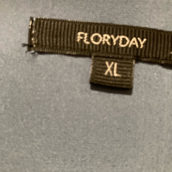 Blouse - Womens FLORYDAY, in a beautiful steel blue (washed never worn) - Picture 3 of 3